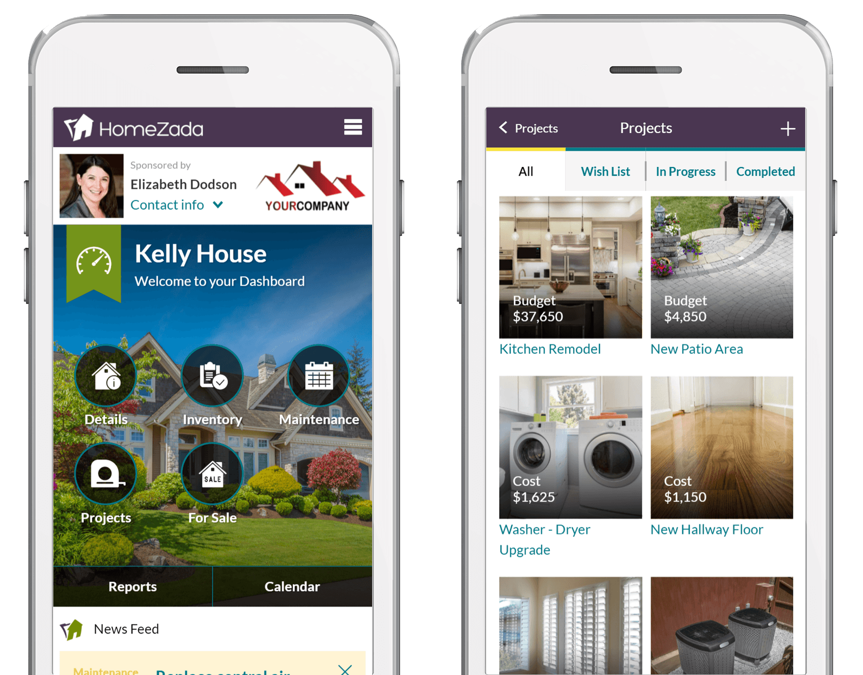 Homezada pro branding ad for realtors and real estate agents